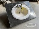 Granite countertop w/sink